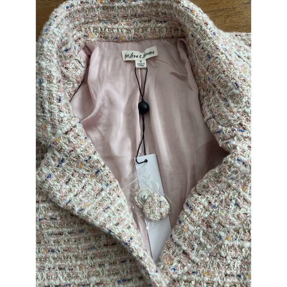 For Love & Lemons Dionne Tweed Jacket & Mini Dress Size S New - Picture 8 of 10